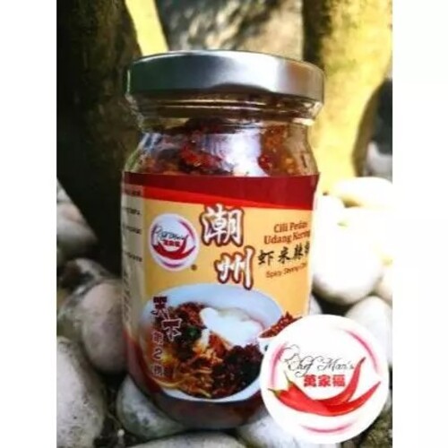 CHEF MAN'S SPICY SHRIMP CHILI 万家福潮州虾米辣椒 CHEF MAN'S SPICY SHRIMP CHILI 万家福潮州虾米辣椒